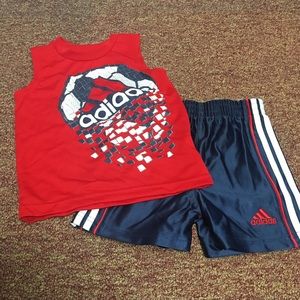 🛍5/$20🛍Adidas Shorts & Tank Two Piece Set